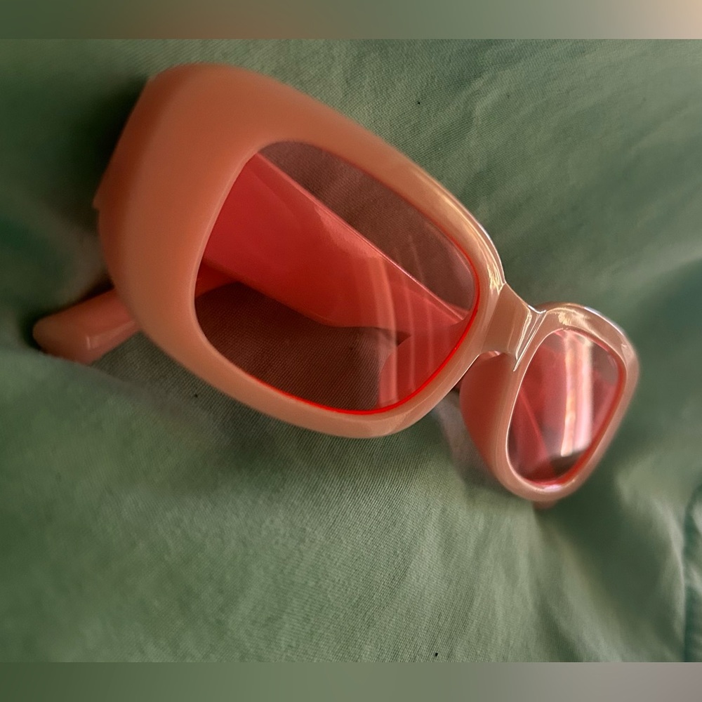 🔥hot brand new trendy Pink retro summer shades 🕶️ Y2K 💖  sunglasses 🔥